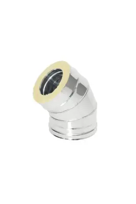 Фото Отвод Термо 45* ОТ-Р 316-0.5/304 D200/260 (2S) с хомутом  Фото Отвод Термо 45* ОТ-Р 316-0.5/304 D200/260 (2S) с хомутом