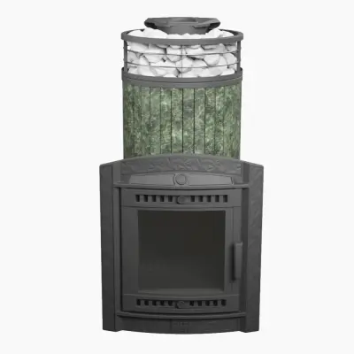 Фото Печь банная "Атмосфера XL" Змеевик ламель+сетка в магазине Woodson