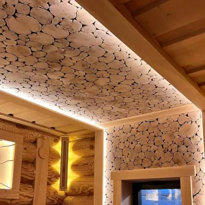 Панно "Можжевельник" с пазом под ленту, наличник Ольха