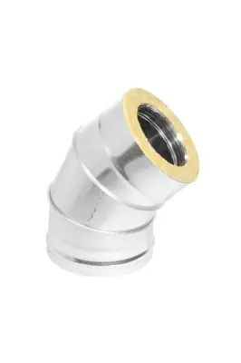 Фото Отвод Термо 45* ОТ-Р 430-0.5/Оц. D115/200* (2S) 