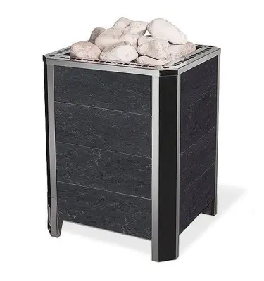 Фото Премьера М 12 квт серпентинит "Премиум" в магазине Woodson