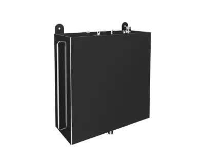 Бак для воды для натрубного теплообменника 100 л. - Цвет бака - Черный