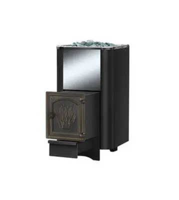 Фото Печь ВЕЗУВИЙ Сенсация 28 Антрацит (ДТ-4) в магазине Woodson Фото Печь ВЕЗУВИЙ Сенсация 28 Антрацит (ДТ-4) в магазине Woodson