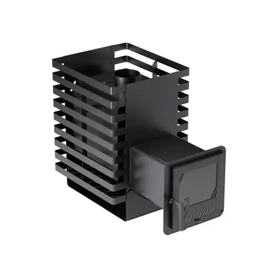 Фото Печь банная "РАДА ТЕРМА 2026" ОК 4мм 16L, дверца со стеклом в магазине Woodson