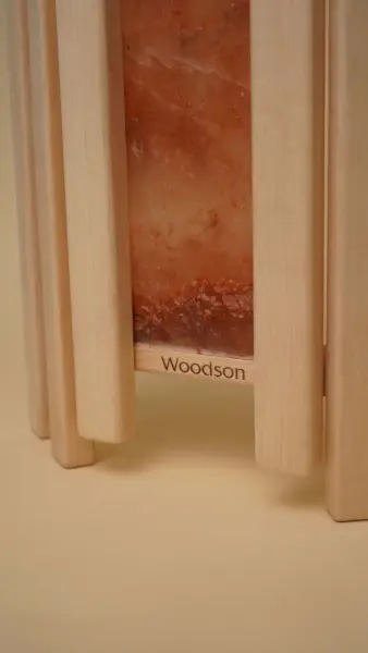 Абажур Woodson тройной с гималайской солью, ольха