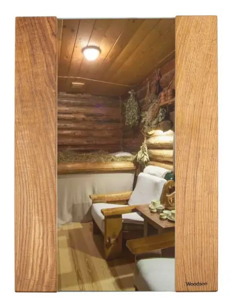 Зеркало Woodson Lake, 70*48, дуб