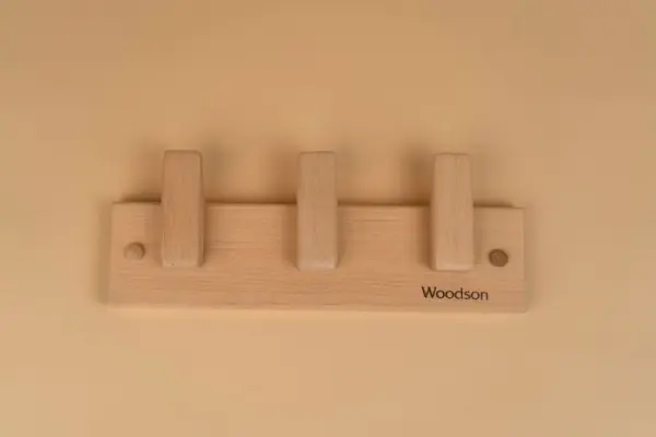 Вешалка Woodson D3, 3 крепления, ольха