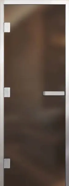 Дверь Хамам Элит 60G Бронза Matelux 1900*700 R, без порога