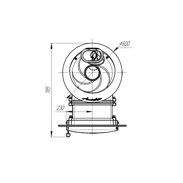 Фото Печь банная "Атмосфера XL" в ламелях "Окаменевшее дерево" наборный рисунок в магазине Woodson
