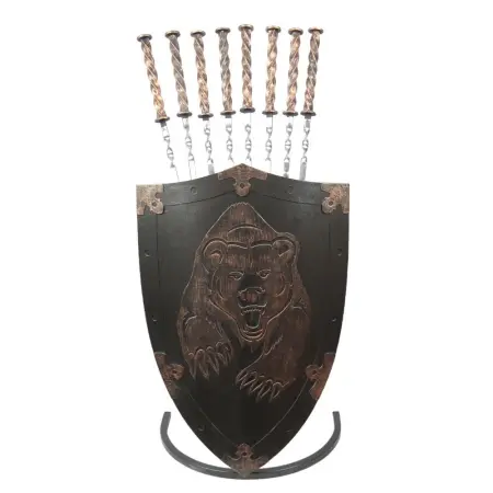 Шампурница "Щит NEW - Медведь с лапами" Шампурница "Щит NEW - Медведь с лапами"