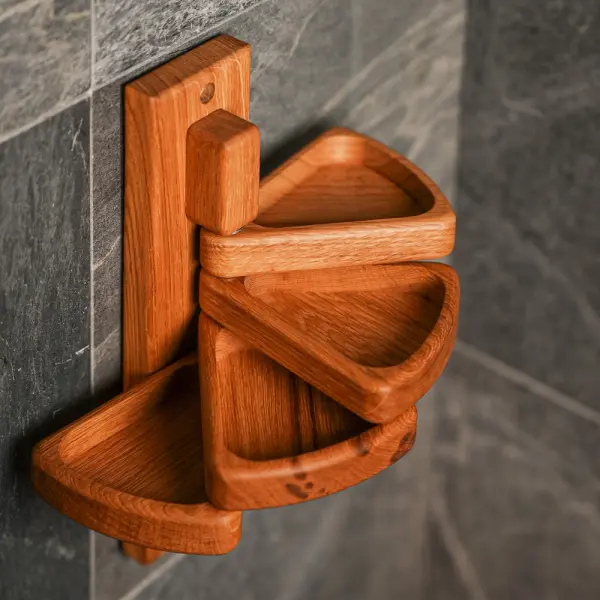 Полка для масел Woodson Эдельвейс, дуб