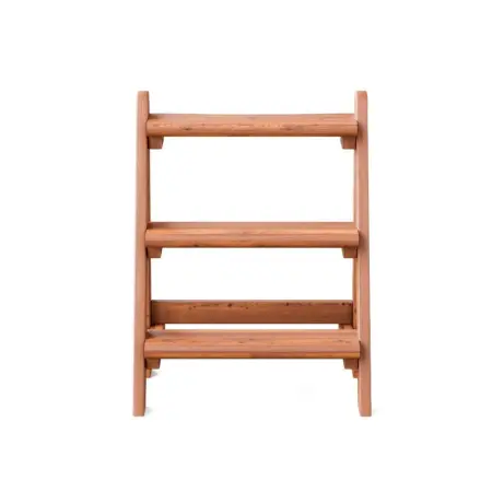 Лестница трехступенчатая термо сосна