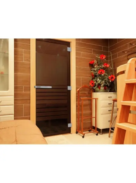 Дверь DoorWood Эталон Лайт Бронза матовая 1900*700 R