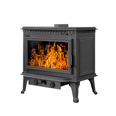 Фото Печь-камин Везувий РИЧ-15 "Антрацит" в магазине Woodson