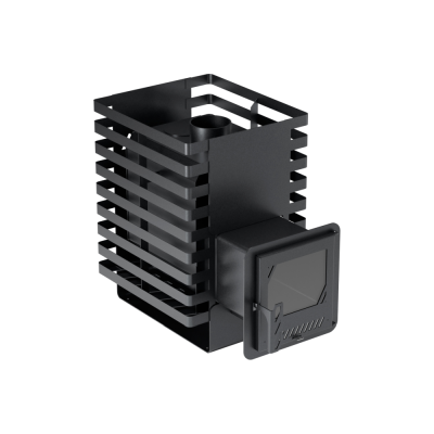 Фото Печь банная "РАДА ТЕРМА 2026" ОК 4мм 16M, дверца со стеклом в магазине Woodson