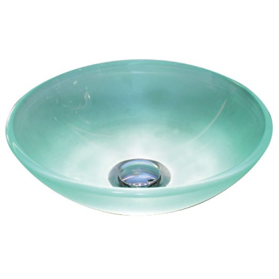 Стеклянная раковина Led d 380мм IP67