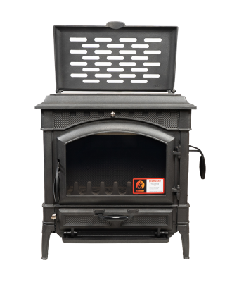 Фото Печь чугунная JAZZ II (с варочной поверхностью) в магазине Woodson