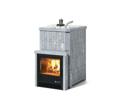 Фото Печь Изистим Южная 9 с топкой из парной  - Камень Талькохлорит в магазине Woodson