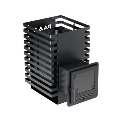 Фото Печь банная "РАДА ТЕРМА 2026" ОК 4мм 20M, дверца со стеклом в магазине Woodson