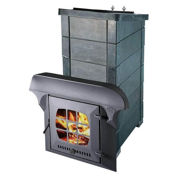 Фото Калита Экстрим РК в облицовке СЕРПЕНТИНИТ «ПРЕМИУМ» в магазине Woodson