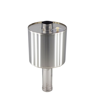 Бак-труба "Цилиндрический" — 40 л — 115 (0,8 м) — 1 мм AISI 430 — гарантия 3 месяца