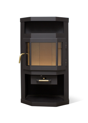 Фото Печь ОКА с чугунной плитой в магазине Woodson