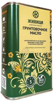Грунтовочное масло. Антисептик «Живица» 1л Грунтовочное масло. Антисептик «Живица» 1л
