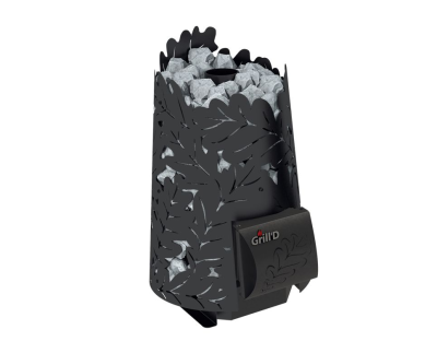 Фото Дровяная банная печь Grill'D Dubravo Mini Short (дверца без стекла) в магазине Woodson