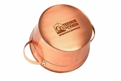 Таз медный 12л  ТИС