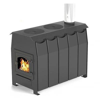 Фото Печь отопительная Везувий "Комфорт 300" (ДТ-3С) в магазине Woodson