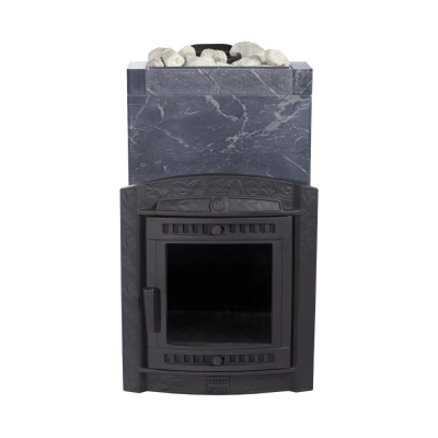 Фото Печь банная "Атмосфера XL" в облицовке "Талькохлорит" в магазине Woodson