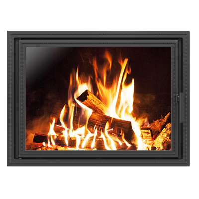 Дверка ВЕЗУВИЙ каминная 820 (Антрацит)