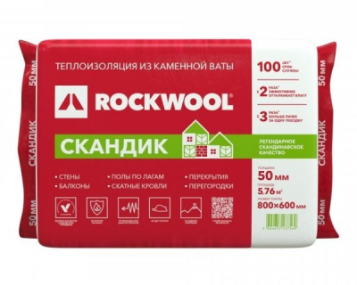 Базальтовая вата Rockwool Lait Bats Scandik 5.7 м. кв Базальтовая вата Rockwool Lait Bats Scandik 5.7 м. кв