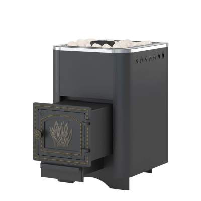 Фото Печь ВЕЗУВИЙ Русичъ Антрацит 16 (ДТ-3) в магазине Woodson