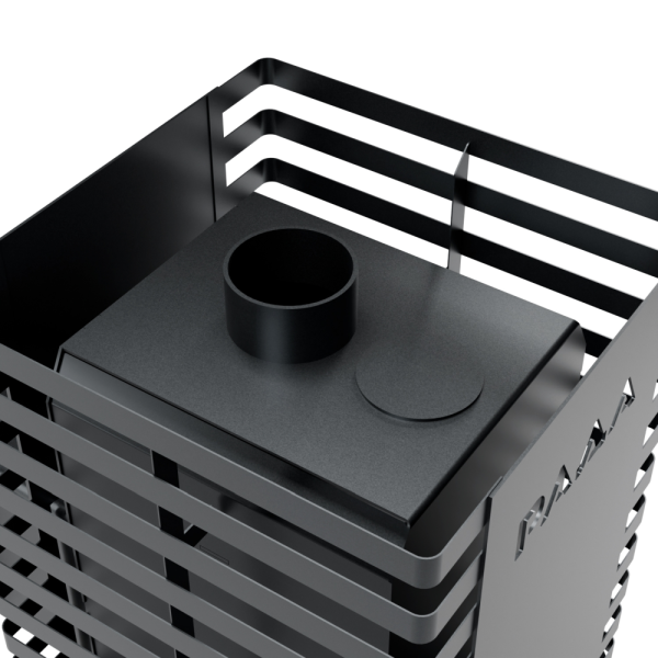 Фото Печь банная "РАДА ТЕРМА 2026" ОК 4мм 16M, дверца со стеклом в магазине Woodson