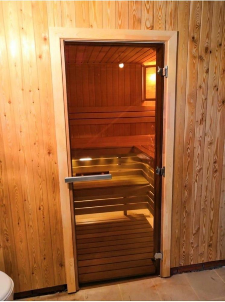 Дверь DoorWood "Бронза" 1900*800 (Ольха 3п, 8мм)