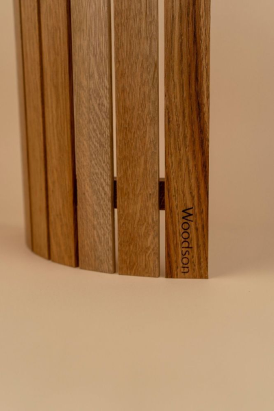 Абажур Woodson С4 угловой, дуб