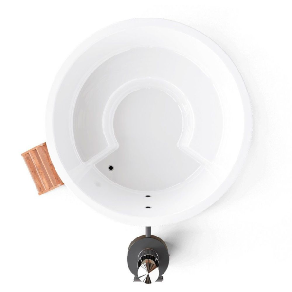 Купель композитная COMFORT FAMILY 220 HOT с печью 40 кВт (термососна)