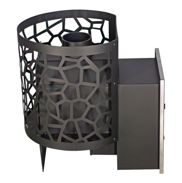 Фото Печь Сталь Мастер РАДА 4 мини (СЕТКА), дверца металлическая в магазине Woodson