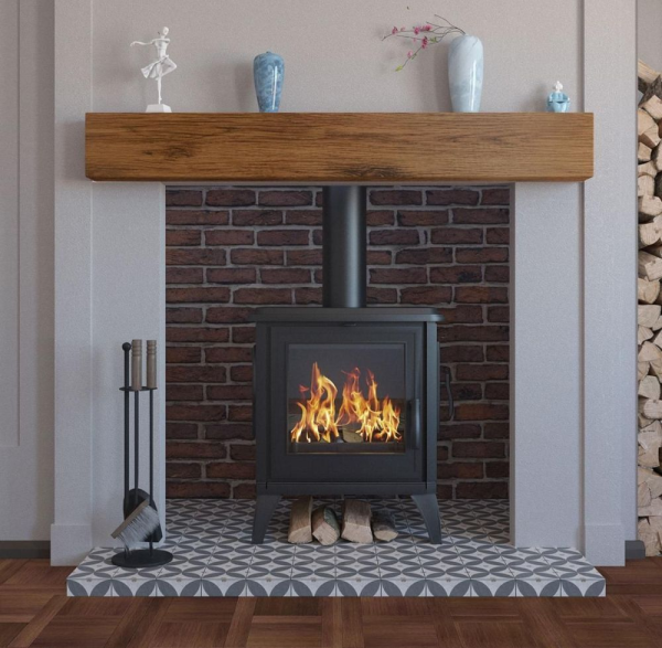 Фото Печь-камин EVEREST S10 в магазине Woodson Фото Печь-камин EVEREST S10 в магазине Woodson