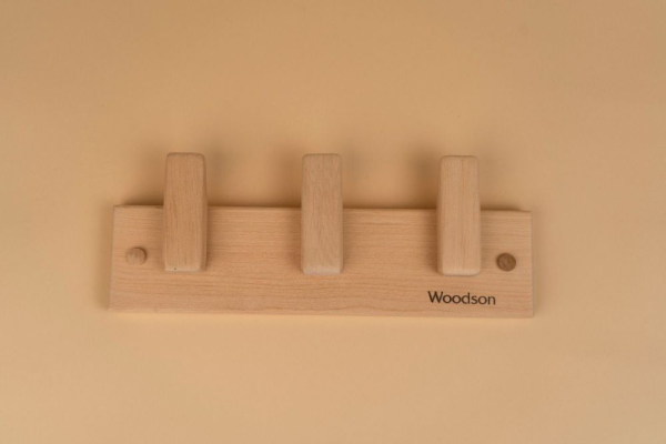 Вешалка Woodson Д3, 3 крепления, ольха
