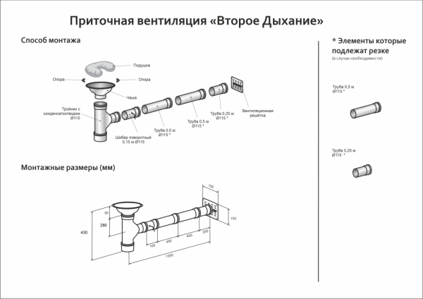 Второе Дыхание для бани Черный