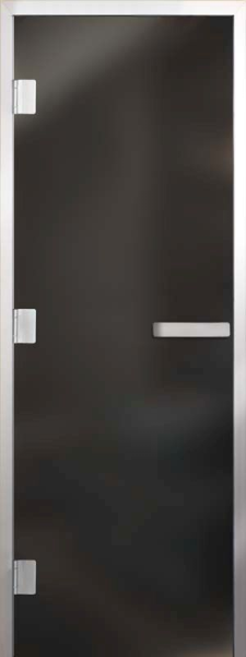 Дверь Хамам Элит 60G Серая Matelux 1900*700 R, без порога