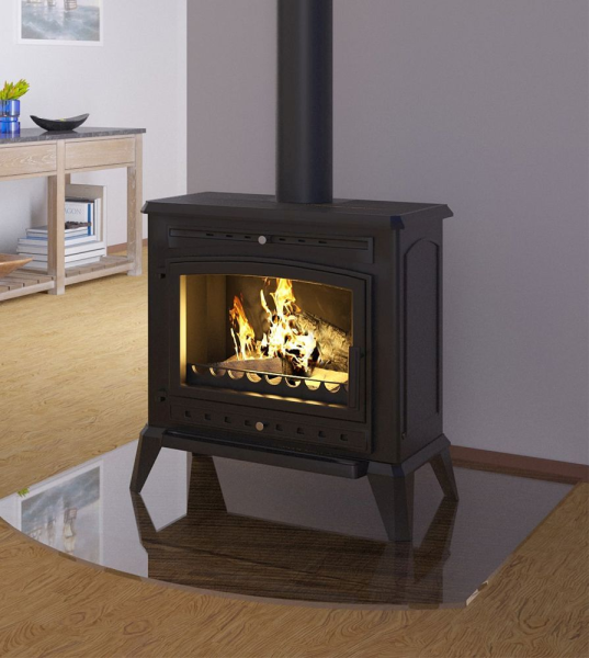 Фото Печь-камин EVEREST F12 в магазине Woodson Фото Печь-камин EVEREST F12 в магазине Woodson