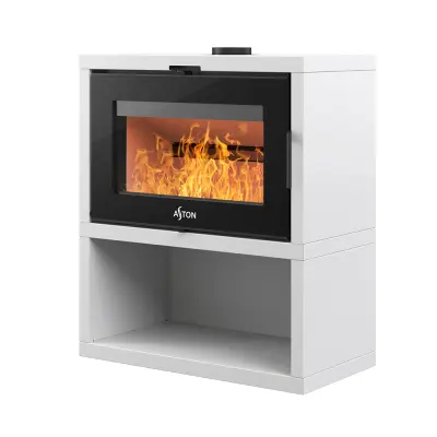 Фото Печь-Камин ASTON "SENATOR WHITE" в магазине Woodson Фото Печь-Камин ASTON "SENATOR WHITE" в магазине Woodson