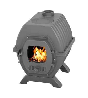 Фото Печь отопительная Везувий чугунная "Триумф 180" в магазине Woodson