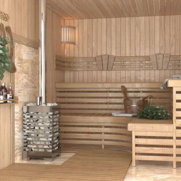 Фото Печь для бани ASTON 16 INOX (ИНОКС) в магазине Woodson