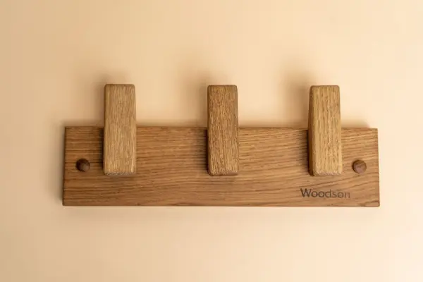 Вешалка Woodson Д3, 3 крепления, дуб